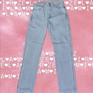 Light Blue Wrangler Cowboy Cut Jeans